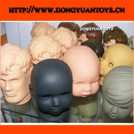 Vinyl Doll Toy Head Mold 5