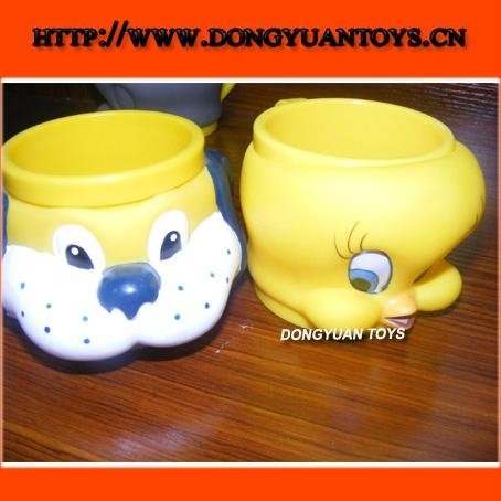 Plastic Cartoon Cup Mug 3