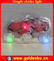 led clothes light with pvc patch