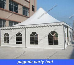 pagoda party tent 10x10m with luxury linings decoration