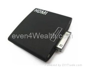 HDMI 1080p to TV Adapter Dock For Apple iPad iPhone4 iPod Touch 4