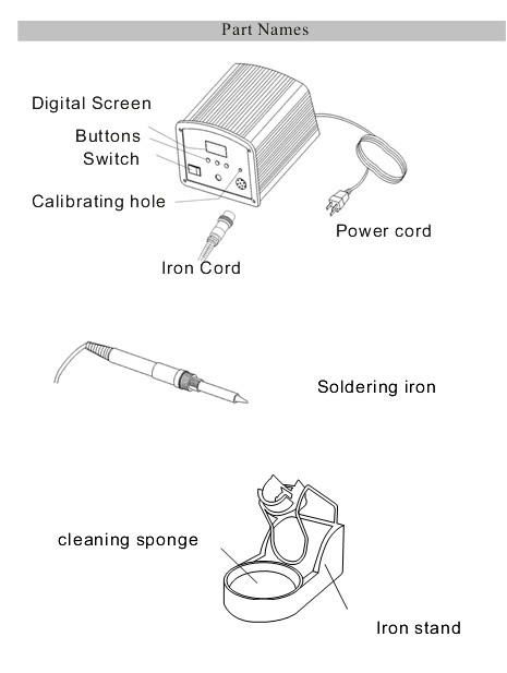 120W High frequency lead free soldering iron BK2000 2