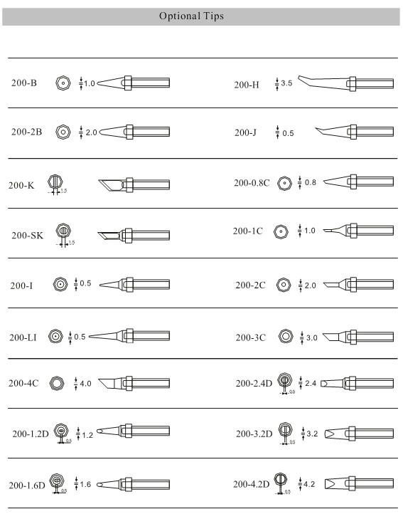 120W High frequency lead free soldering iron BK2000 3