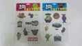 Non-Toxic Body Temporary Tattoo Stickers With Header Card Packing 1