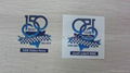 Non-Toxic Body Temporary Tattoo Stickers With Header Card Packing 4