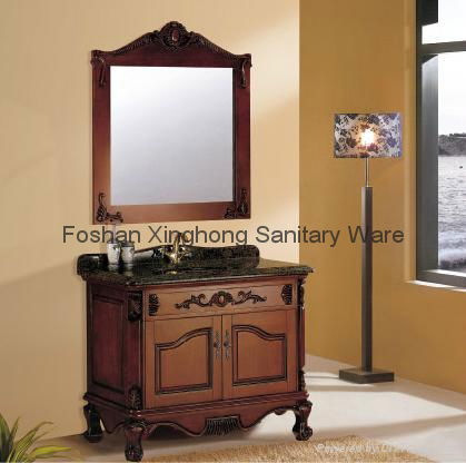 China Antique bathroom cabinets high quality 