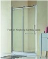 Popular double open sliding shower screen/ door