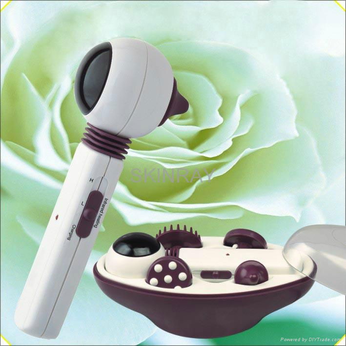 Infrared Beauty Massager with 5 parts 4