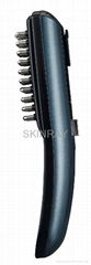 Vibrating hair comb,Lotion-infusing Comb