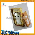 cute silicone bear for u disk 