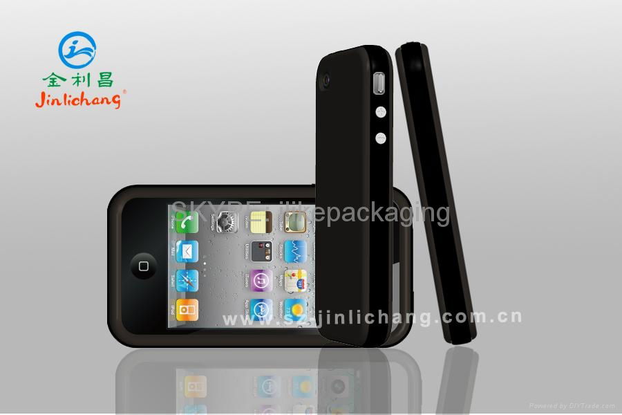 chocolate silicone case for iphone 4s 3