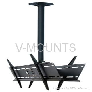 Hot Double LCD TV Ceiling Mount