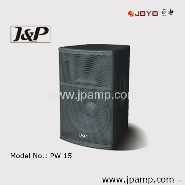 15 inch painting wooden PA speaker
