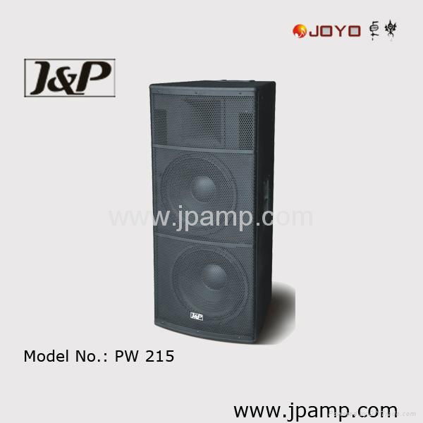 Passive Dual 15 inch stage speaker box loudspeaker box