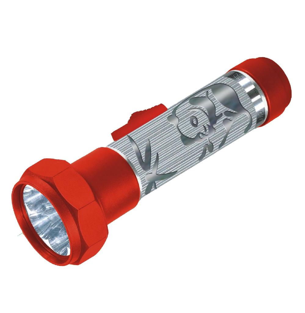 plastic-metal torch light selling well in Africa market 2