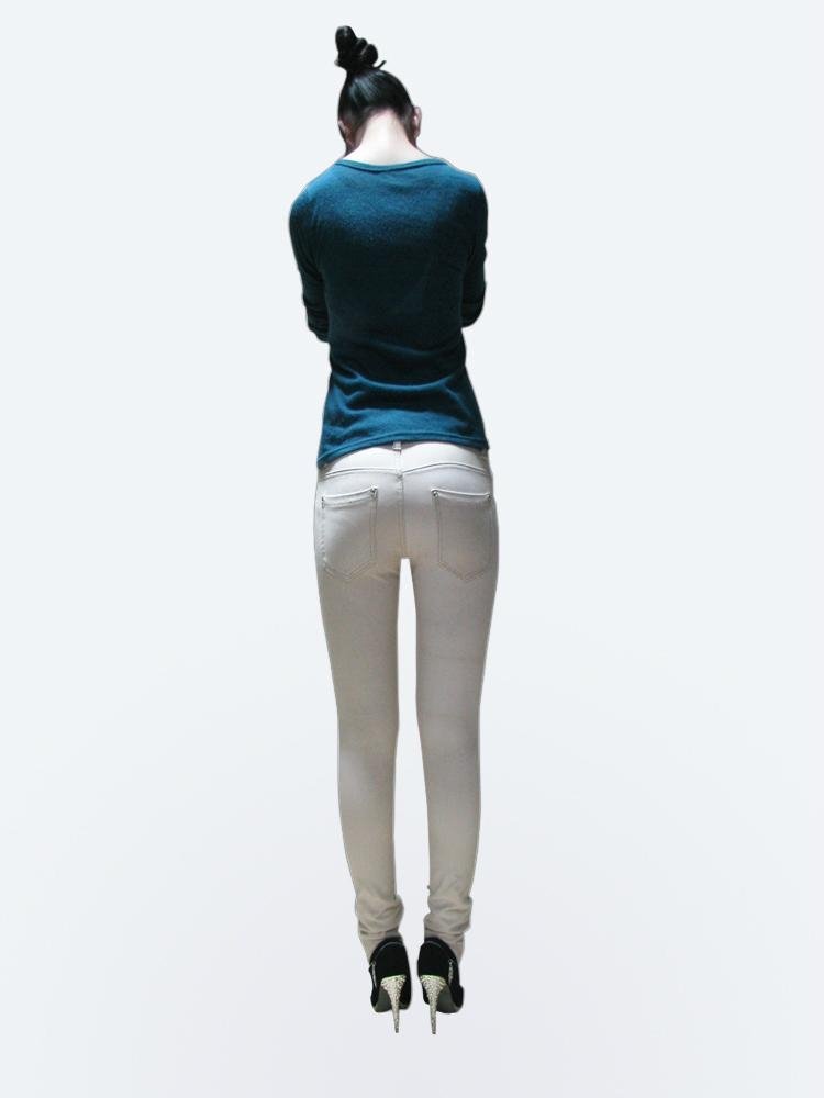 2012 new style hot sale slim women jeans 4