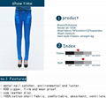 2012 new stlye hot sale blue slim lady jeans 2