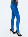 2012 new stlye hot sale blue slim lady jeans 3