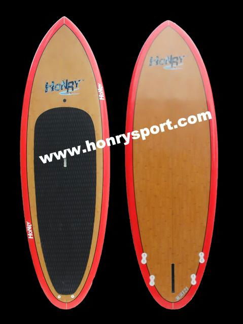Bamboo Veneer Stand Up Paddle Board