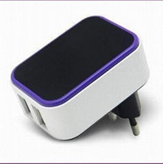 10W Adapter for iPad, Dual USB Ports or Single USB Output Available