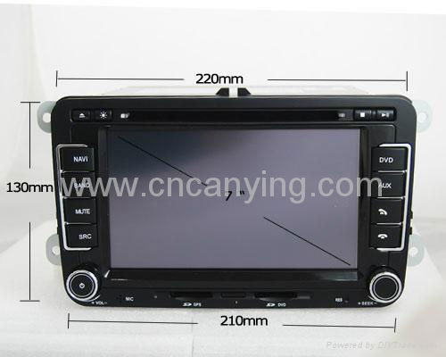 Special car DVD Player for Volkswagen with bluetooth,GPS,IPOD(CY-7501) 4