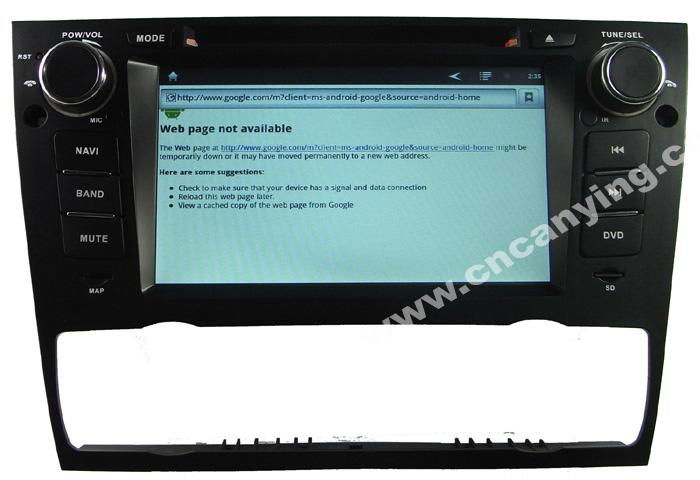Android Special Car DVD GPS Player for  BMW E90 (AD-8897) 3