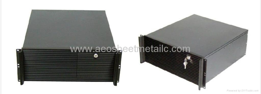 19 inch server case Dual system 2U server chassis 2