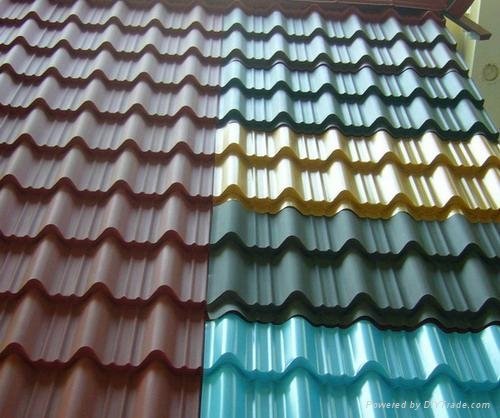 Color steel glazed tiles 4