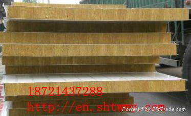 Rock-wool sandwich panel