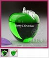 Crystal Green Apple For Christmas-apple001 