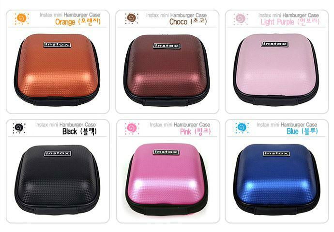 Fuji Fujifilm Instax Mini Hamburger Camera Case Bag For 7 7s 25 50s Polaroid 300