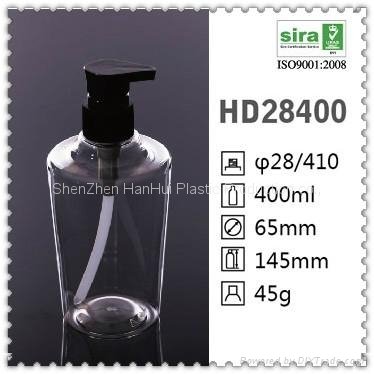 400ml plastic hand liquid soap bottle