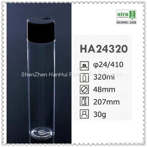 320ml plastic hair salon spray pump shampoo bottle