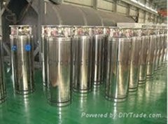 Stainless steel cylinder