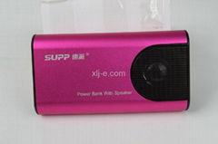 Mobile power bank---with bluetooth speaker