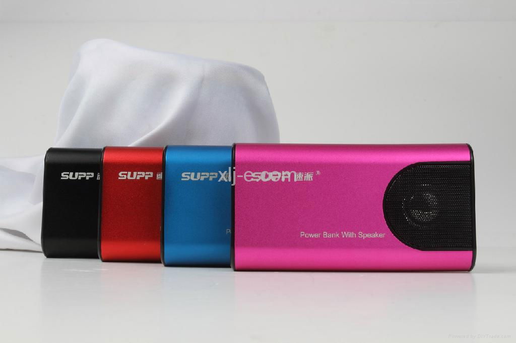 Mobile power bank---with bluetooth speaker 4