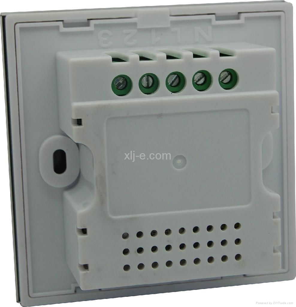 High Security Wall Touch Screen Electronic Curtain Control Switch  4