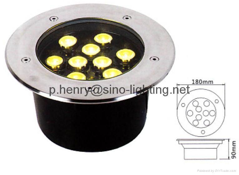 round led underground lamp