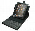 Leather case of Ipad 3 with Bluetooth keyboard 1