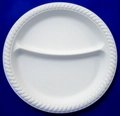 6" corn starch 100 biodegradable disposable plate 2