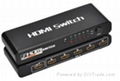  HDMI switch 5X1 HD signal amplifier switches automatically 1