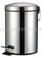 Round Step-Open Stainless Steel Dustbin 3L-20L (NBSC-SSD001) 1