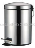 Round Step-Open Stainless Steel Dustbin 3L-20L (NBSC-SSD001)