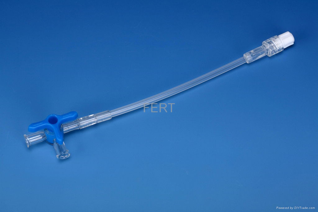 three way connector catheter