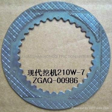 Friction Plates for Diggers/Excavator 3