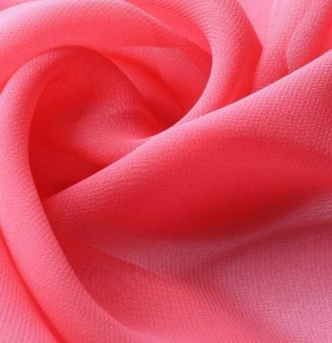 100% polyester chiffon fabric