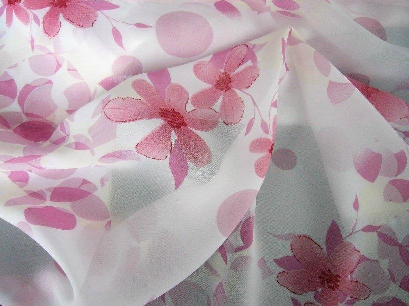 100% polyester chiffon fabric 2