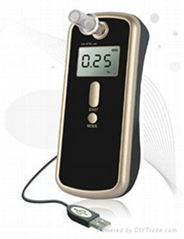 Alcohol breath detector