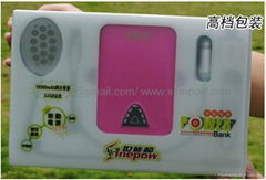 10000mAh Portable solar Mobile Charger backp battery