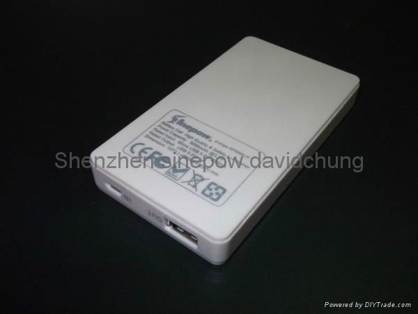 3000mAH portable mobile  charger external mobile charger 5